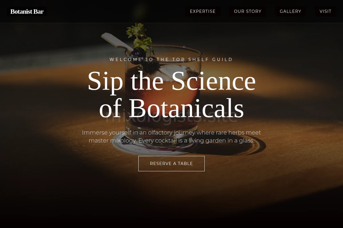 Botanist Bar