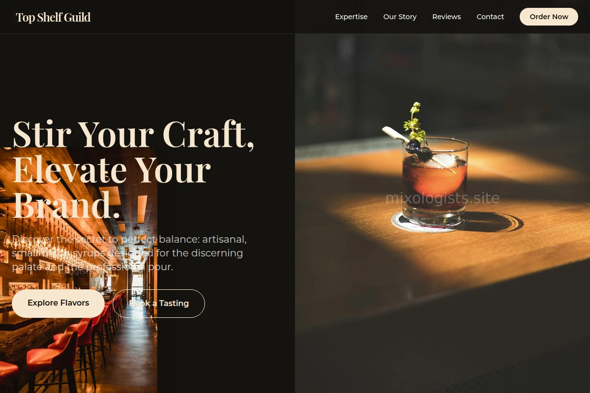 Syrup Bar