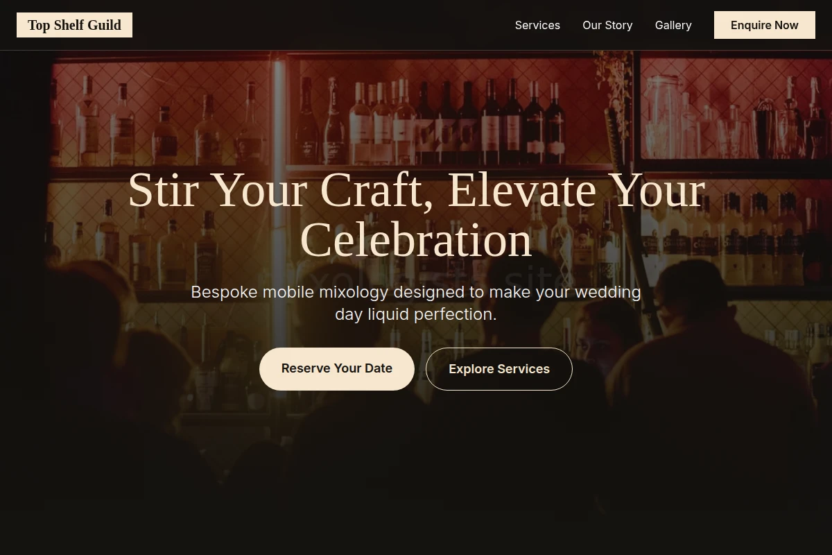 Wedding Bar
