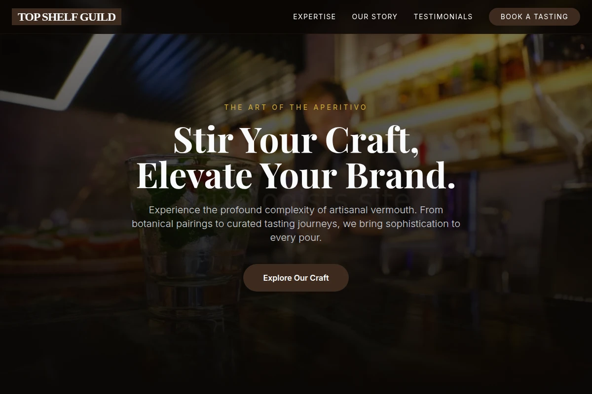 Vermouth Bartending