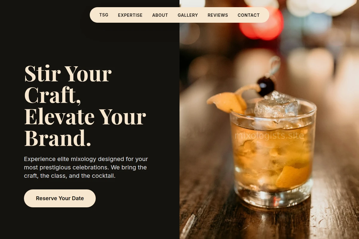 Pour Bartending