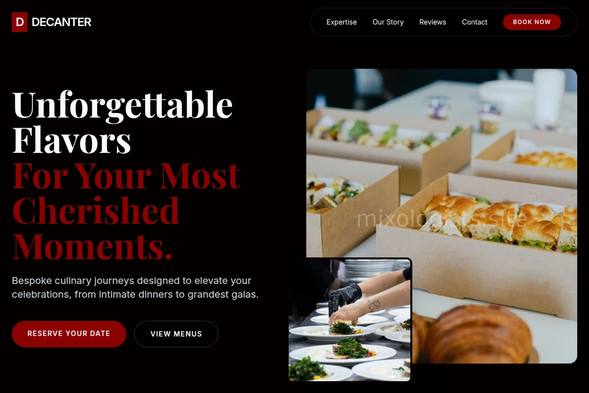 Decanter Catering