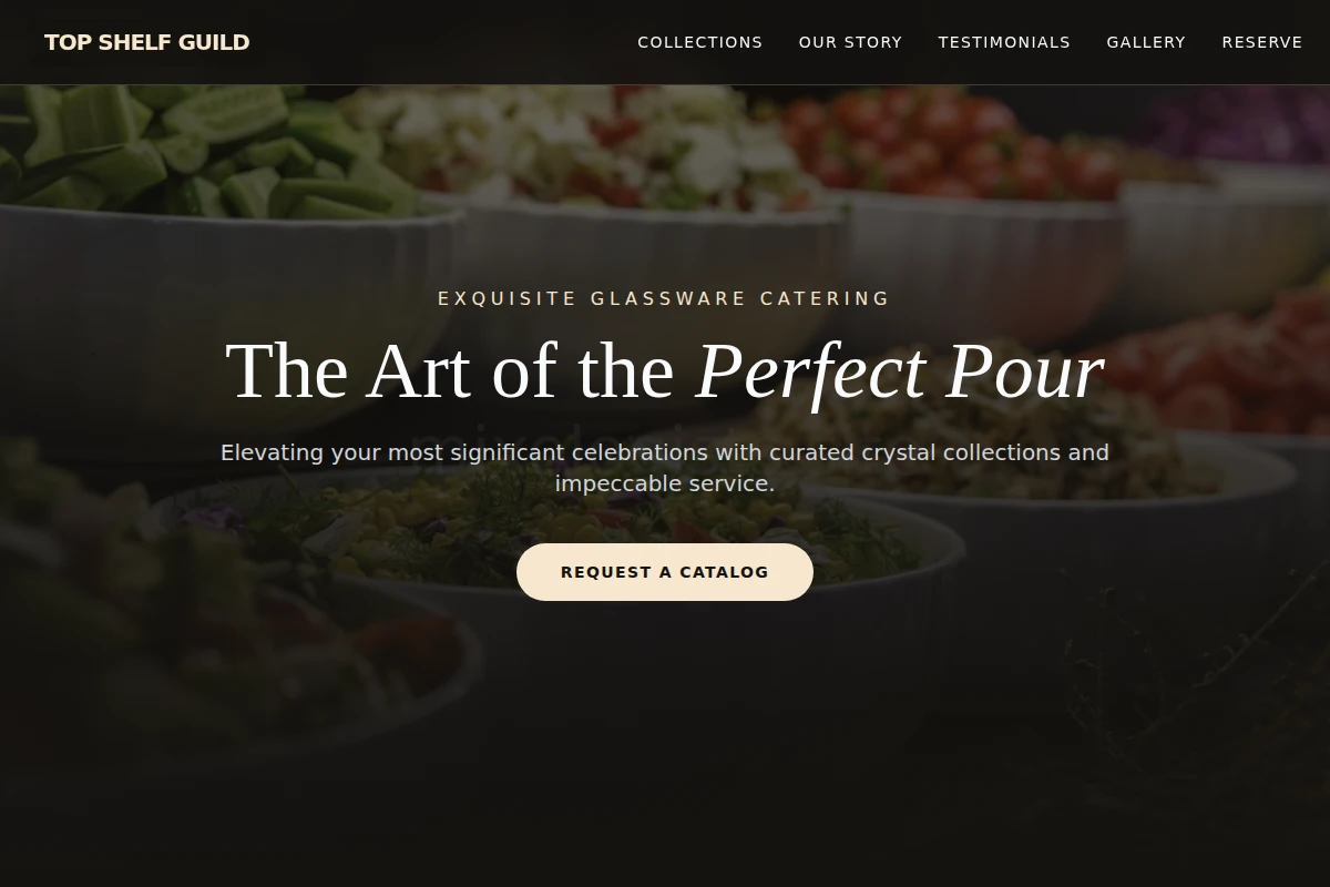 Glassware Catering