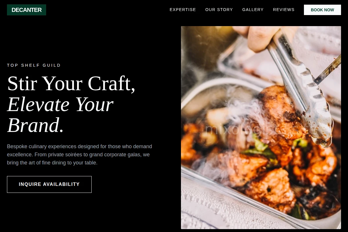 Decanter Catering