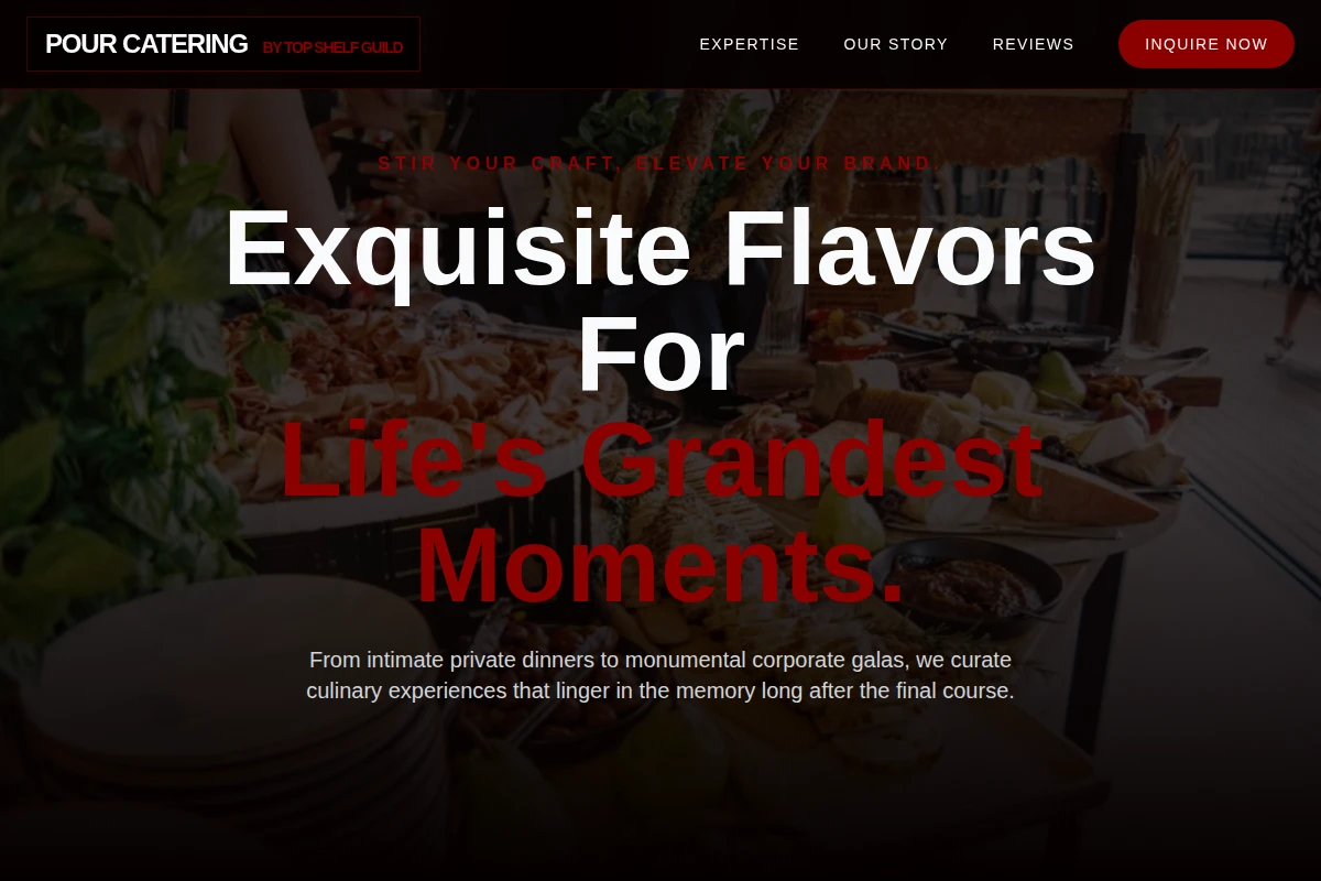 Pour Catering