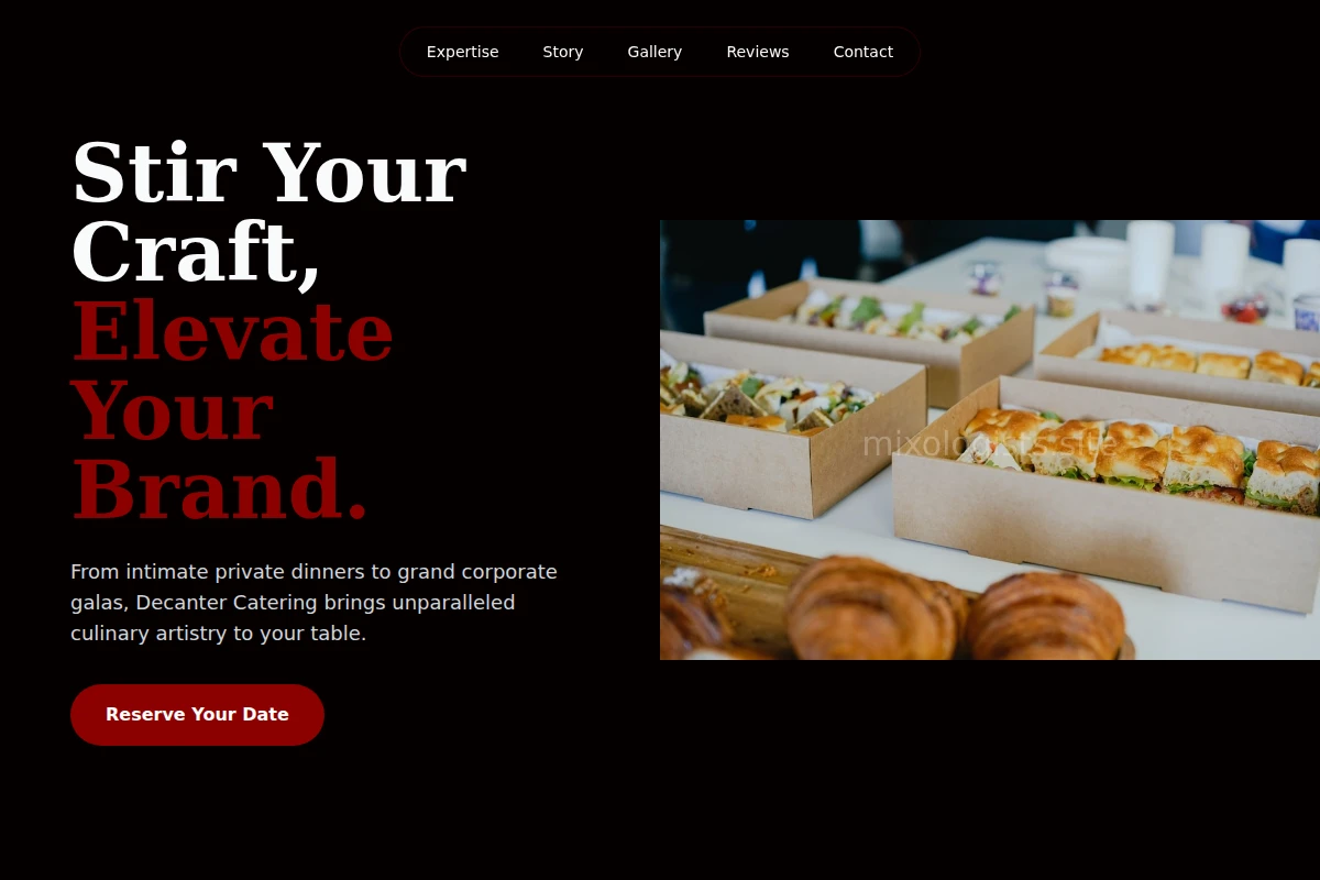 Decanter Catering