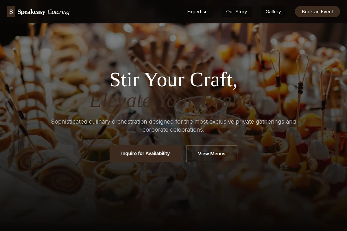 Speakeasy Catering