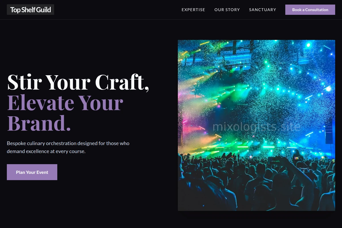 Menu Event Planning