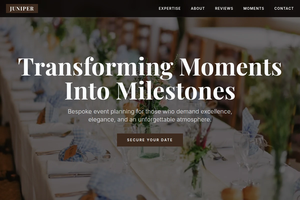 Juniper Event Planning