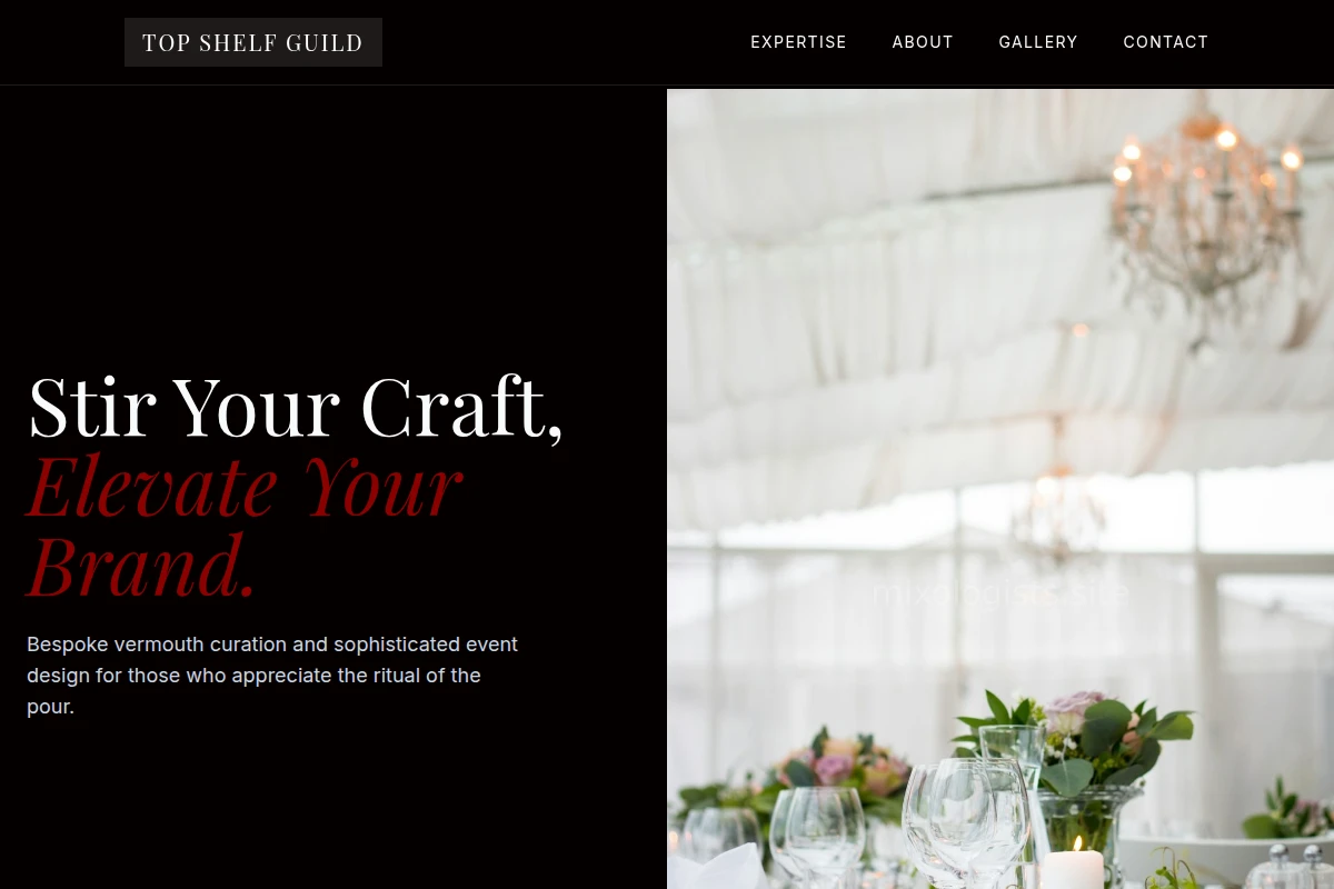 Vermouth Event Planning