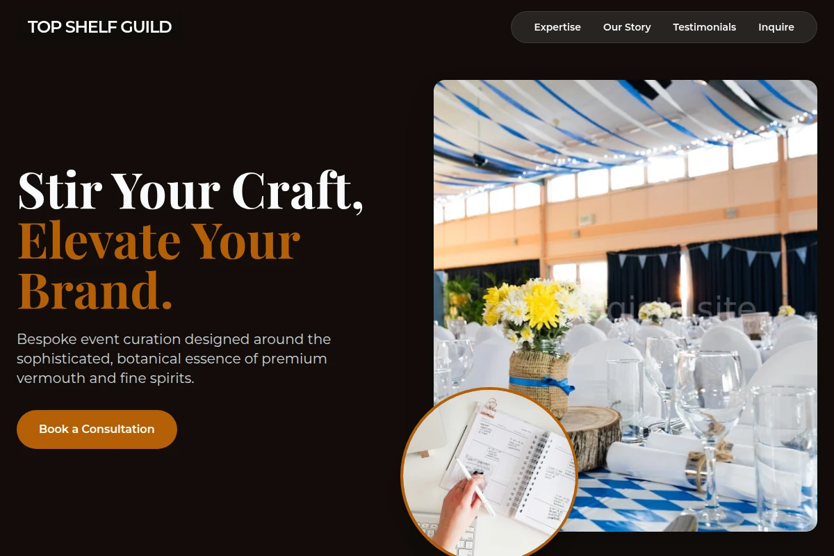 Vermouth Event Planning