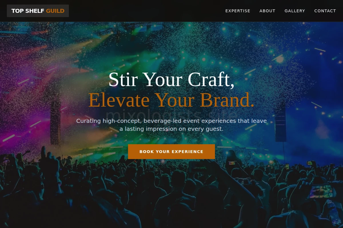 Pour Event Planning