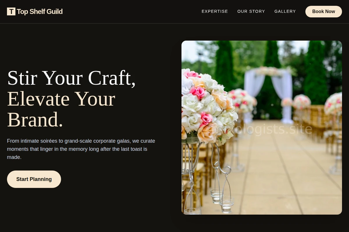 Napkin Event Planning