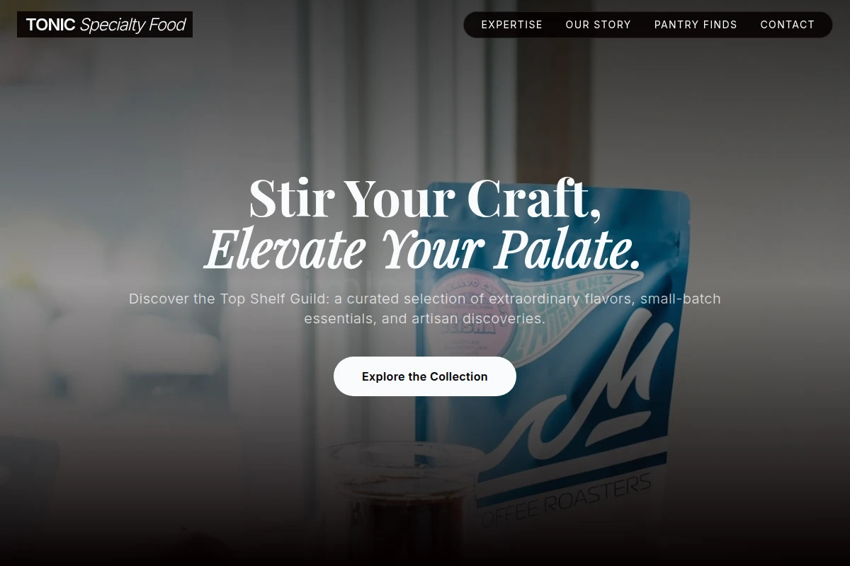 Tonic Specialty Food